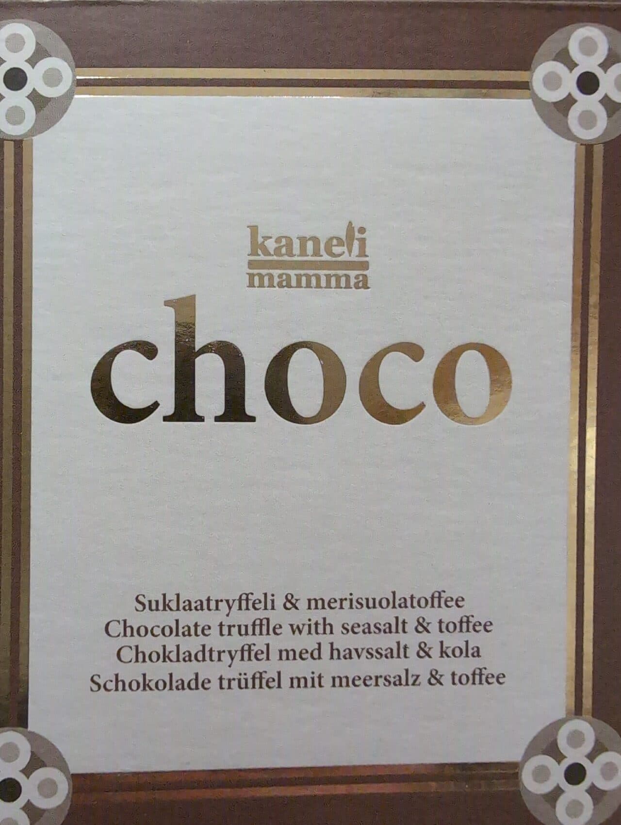 Kaneli Mamma Premium Suklaatryffeli packshot