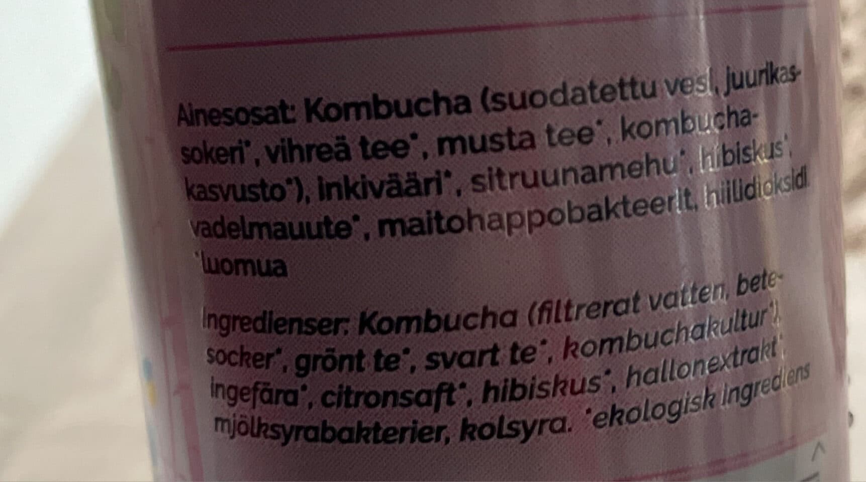 The Good Guys Wild Raspberry Kombucha packshot