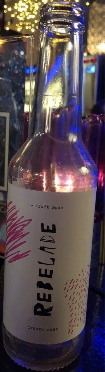 Open Food Facts ginger beer 100% vegan packshot