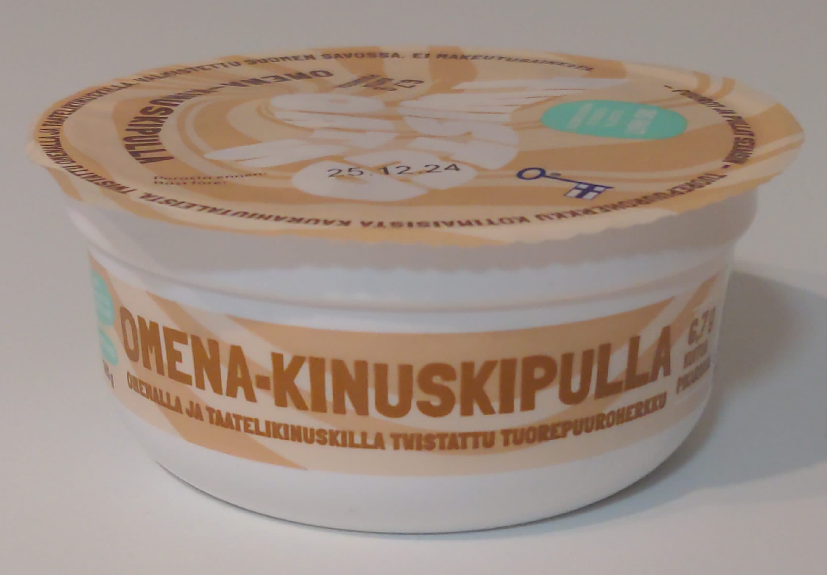 Omena kinuskipulla tuorepuuro packshot