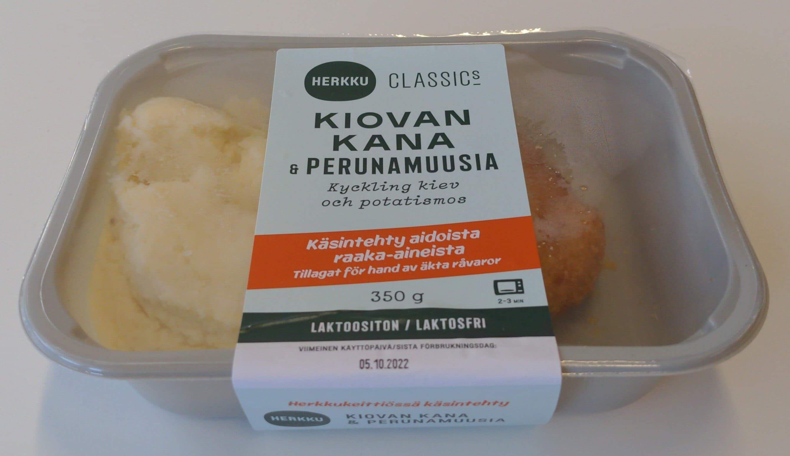 Herkku Kiovan kana & perunamuusia packshot