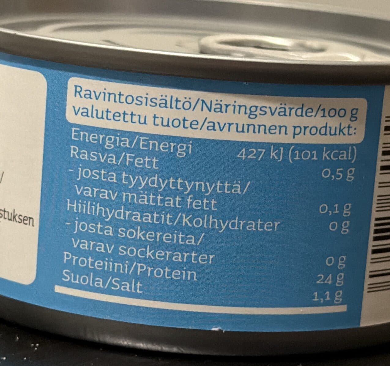 Eldorado Tonnikalaa Vedessä packshot