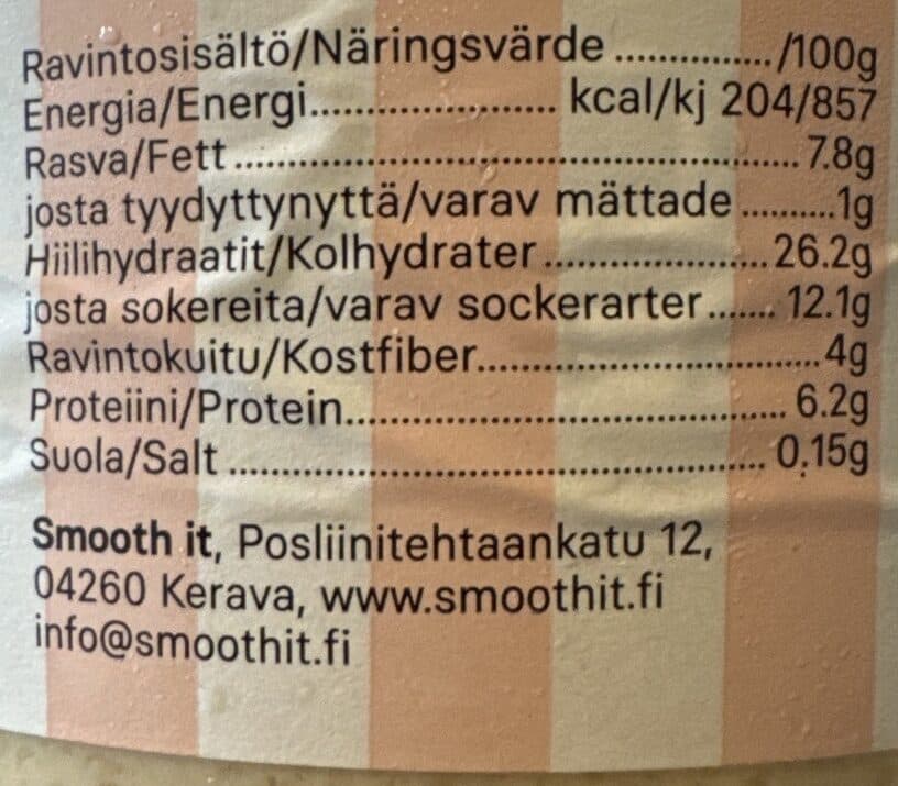 Smooth It Churros Tuorepuuro packshot