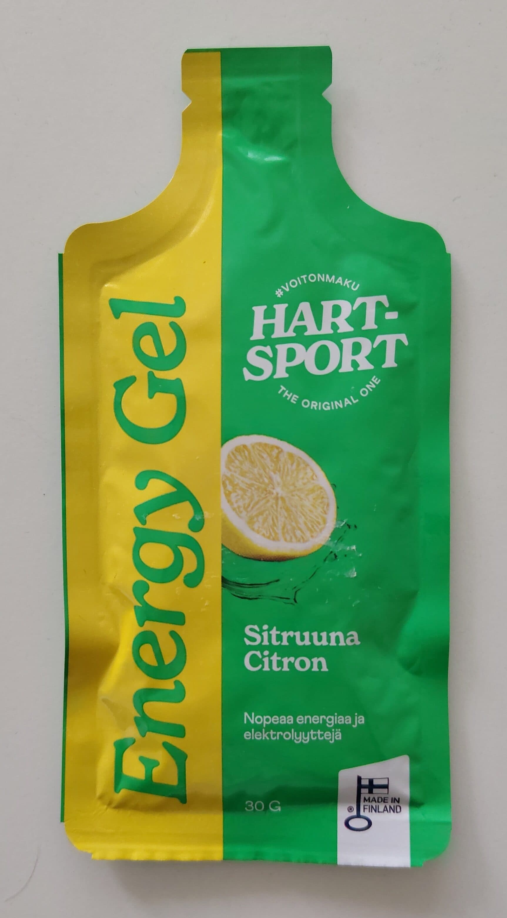 Hartsport Energy Gel, Sitruuna packshot