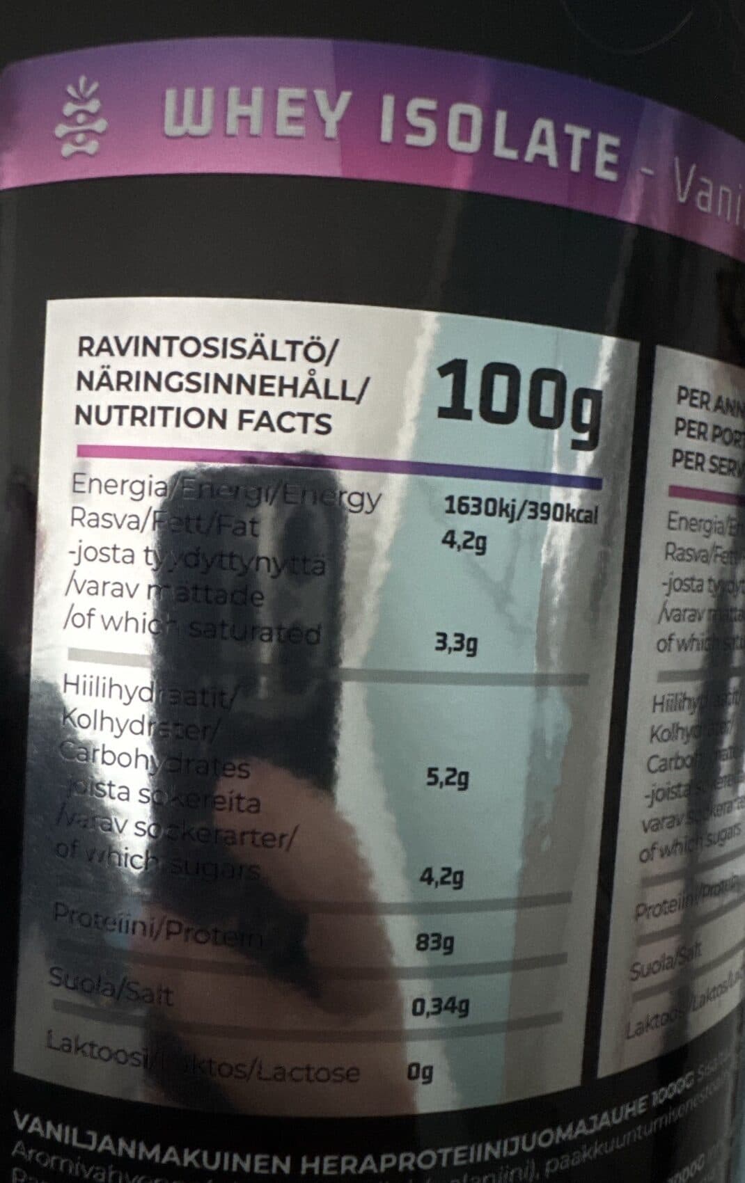 Hackberry Whey Isolate Vanilla packshot