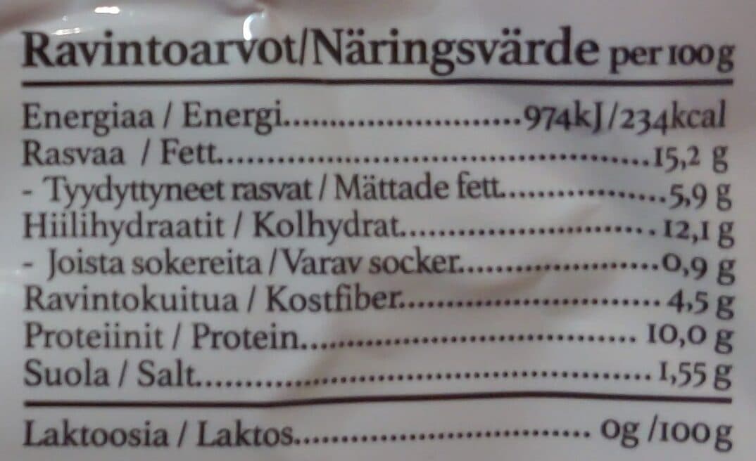 Muu Kasvigrillimakkara jalapeno-vuusto packshot