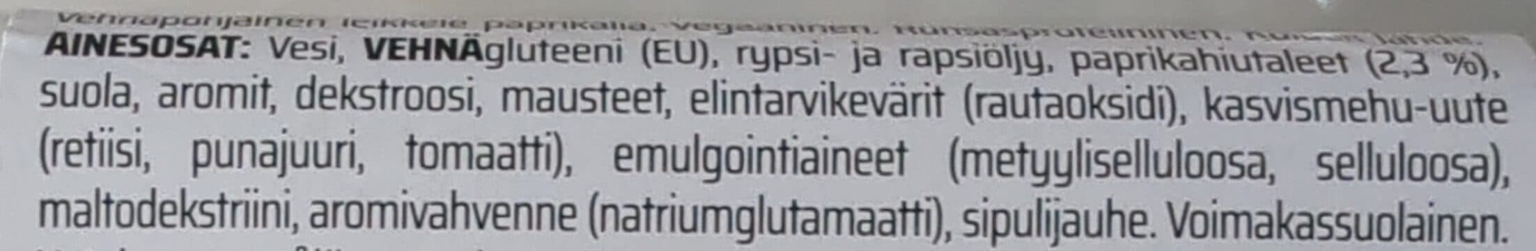 MUU Kasvipohjainen leikkele Paprika packshot