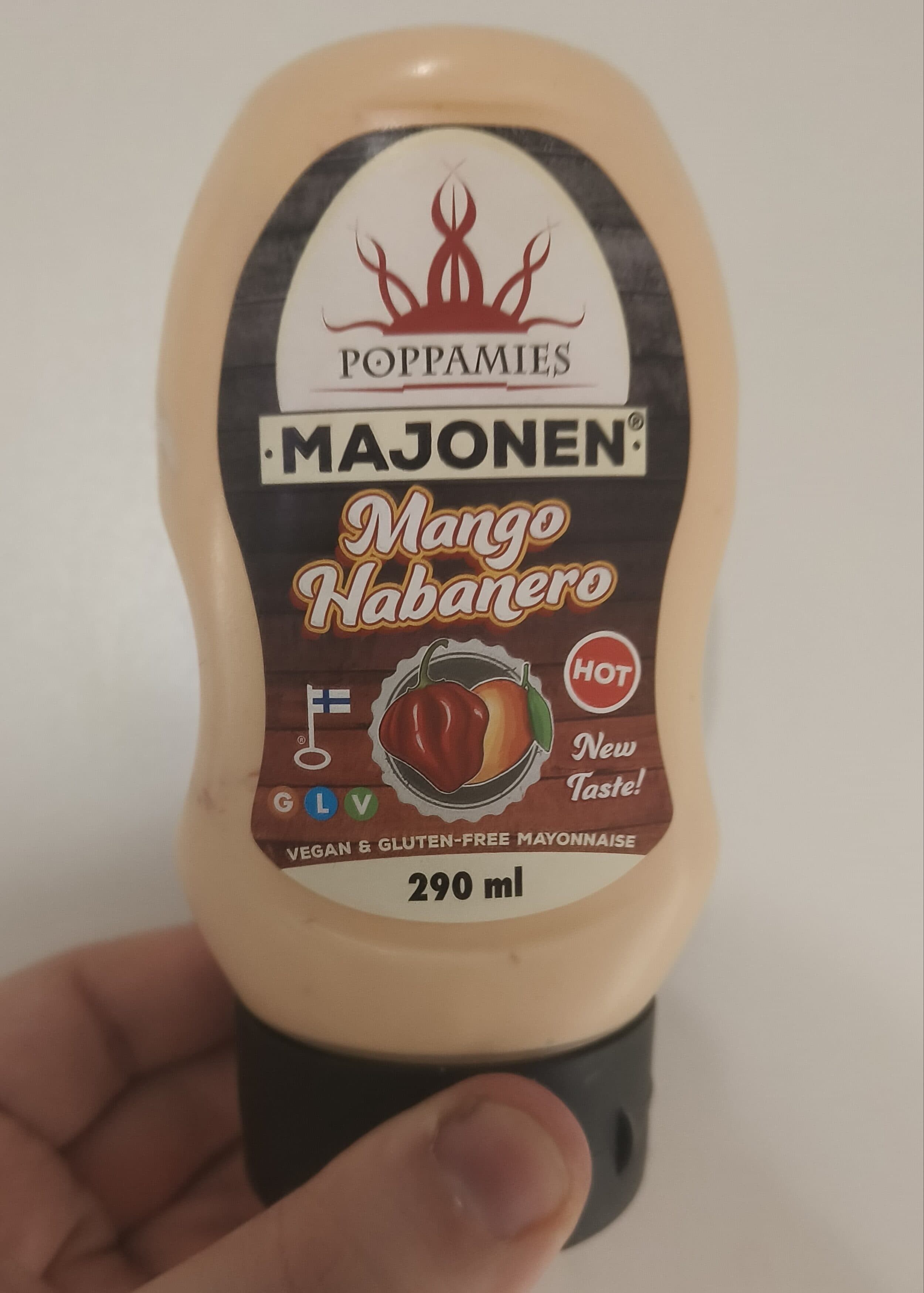 Poppamies Mango Habanero Mayonnaise packshot