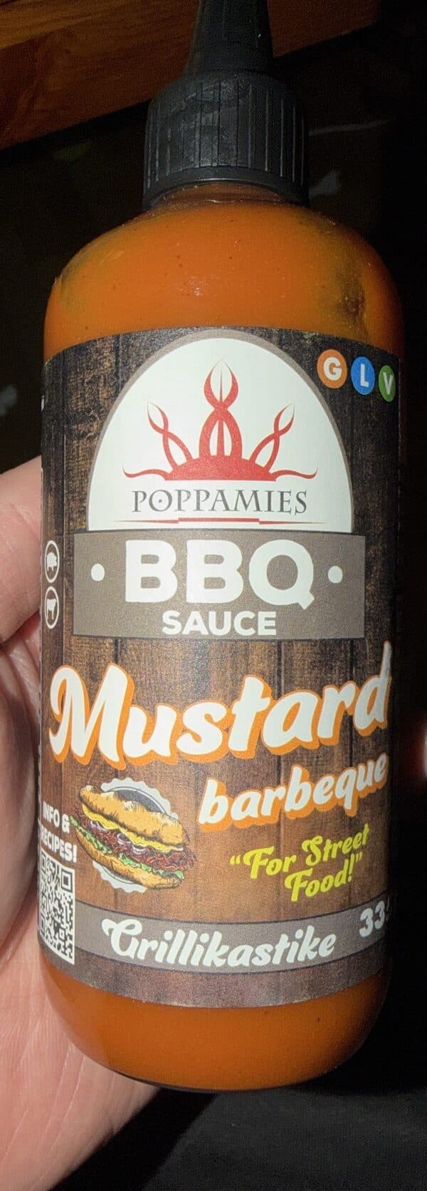 Poppamies BBQ Mustard packshot
