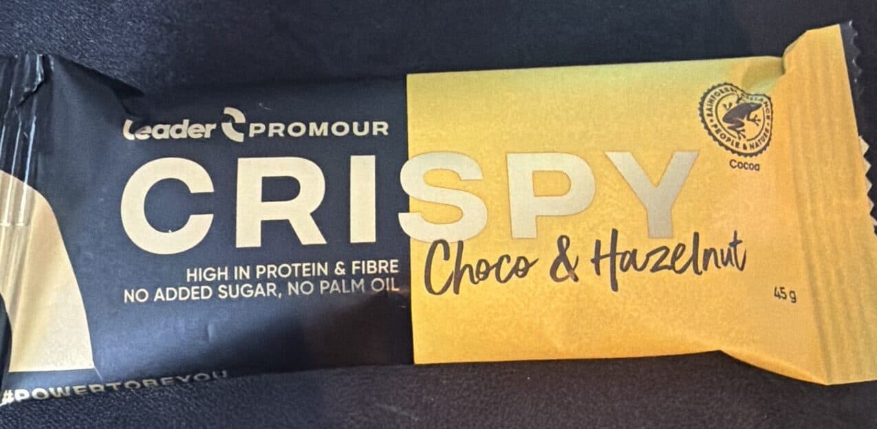 Leader Crispy choco & hazelnut packshot