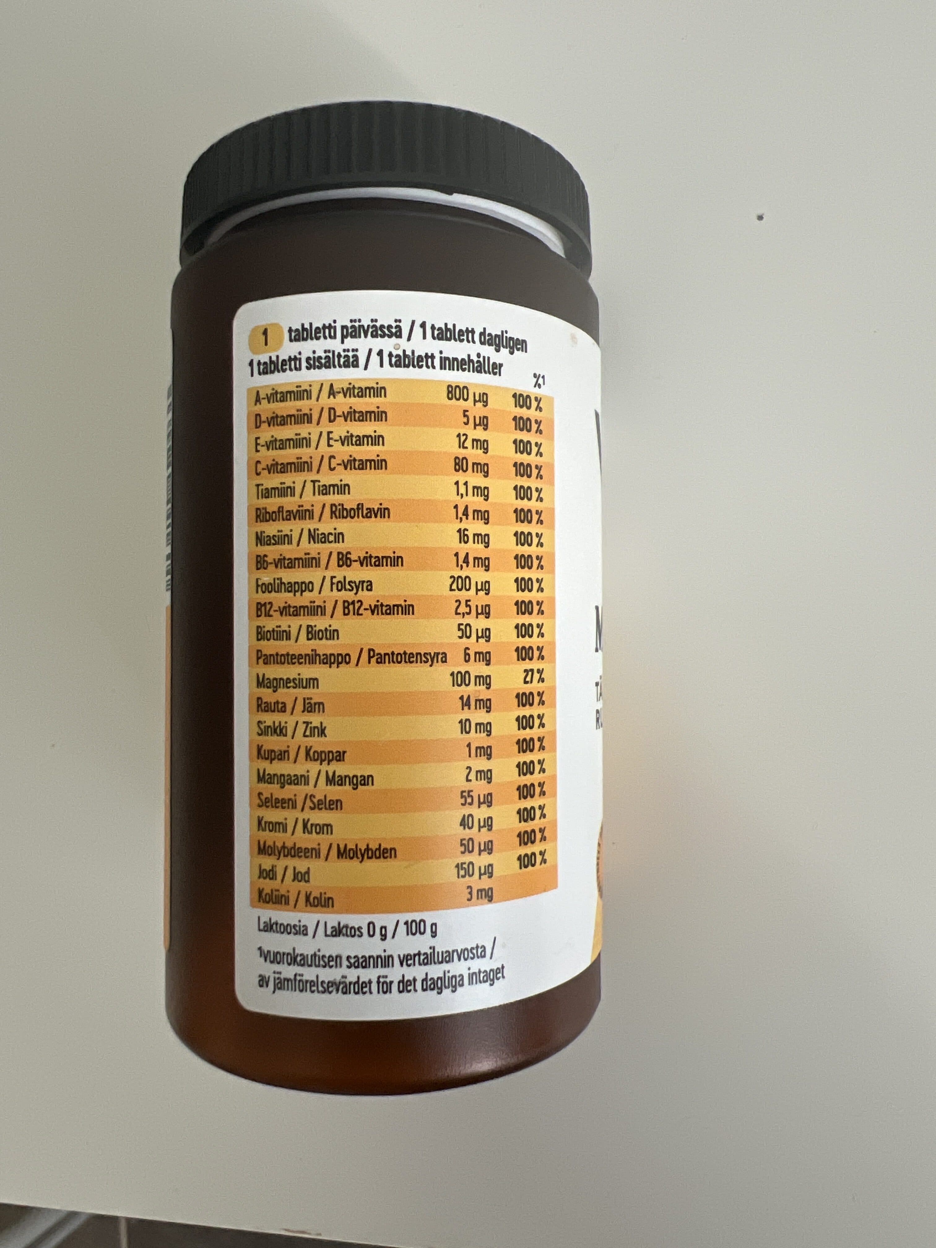 Vida Monivitamiini packshot