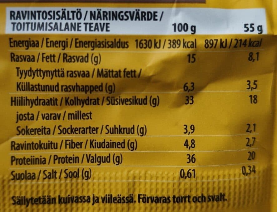 Leader Performance Protein Crisp Hazelnut Fudge packshot