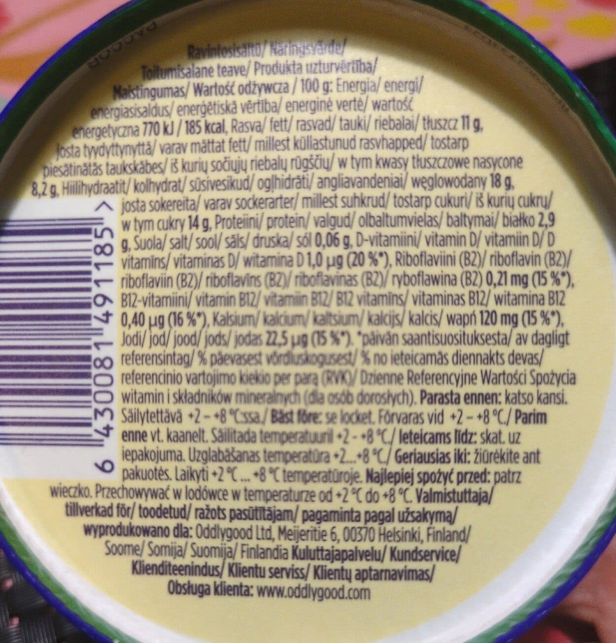 Oddly Good Dreamy Vanilla packshot