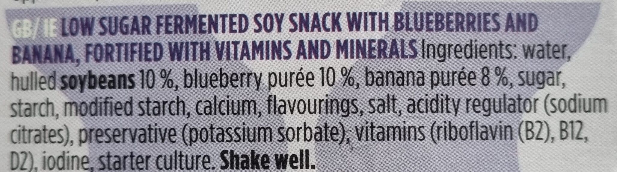 Oddlygood Blueberry Banana Soygurt packshot
