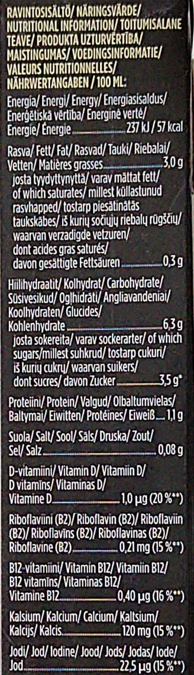 Oddly Good Nutty Vanilla Barista oat drink packshot