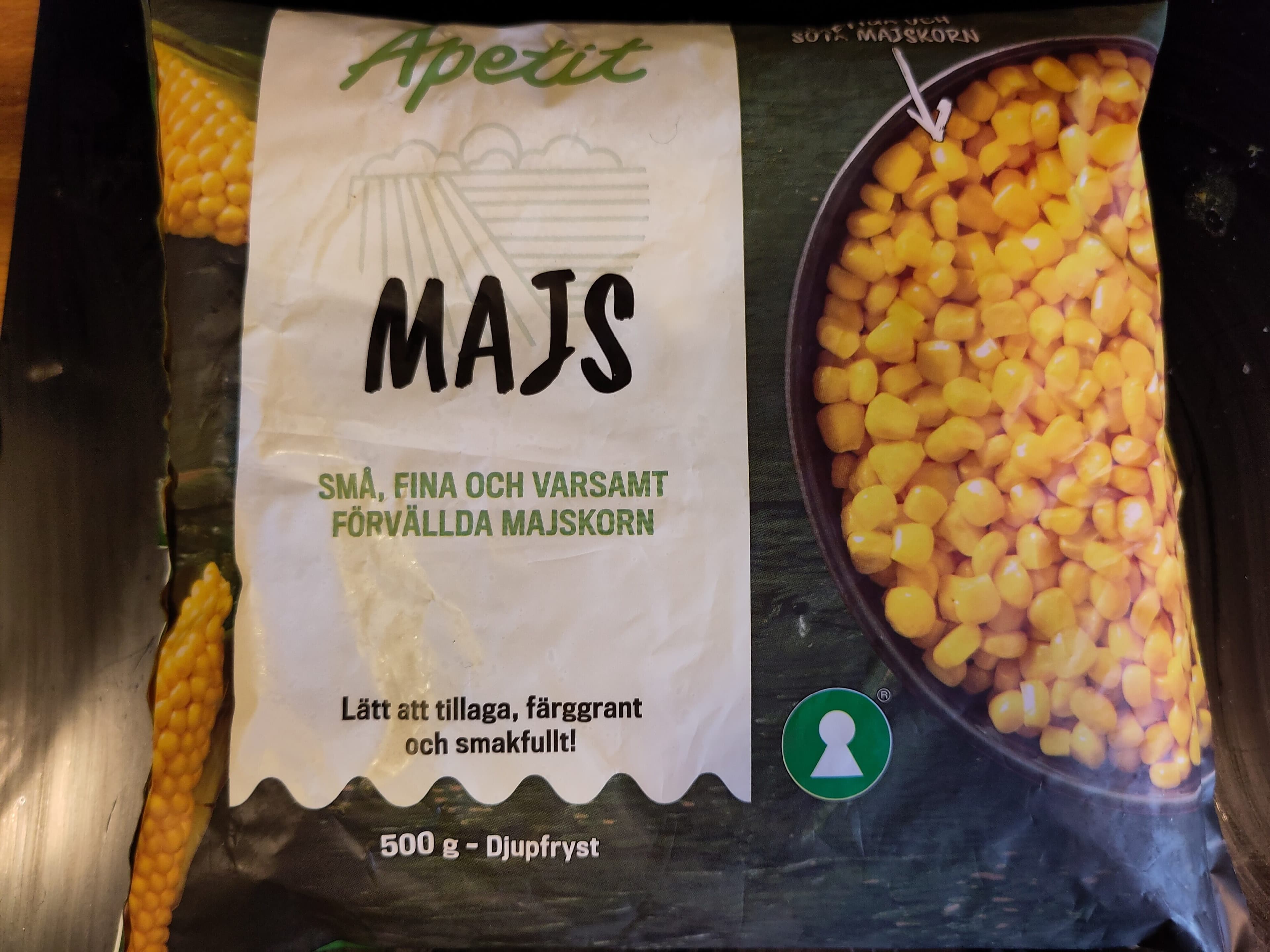 Apetita Majs - Djupfryst packshot