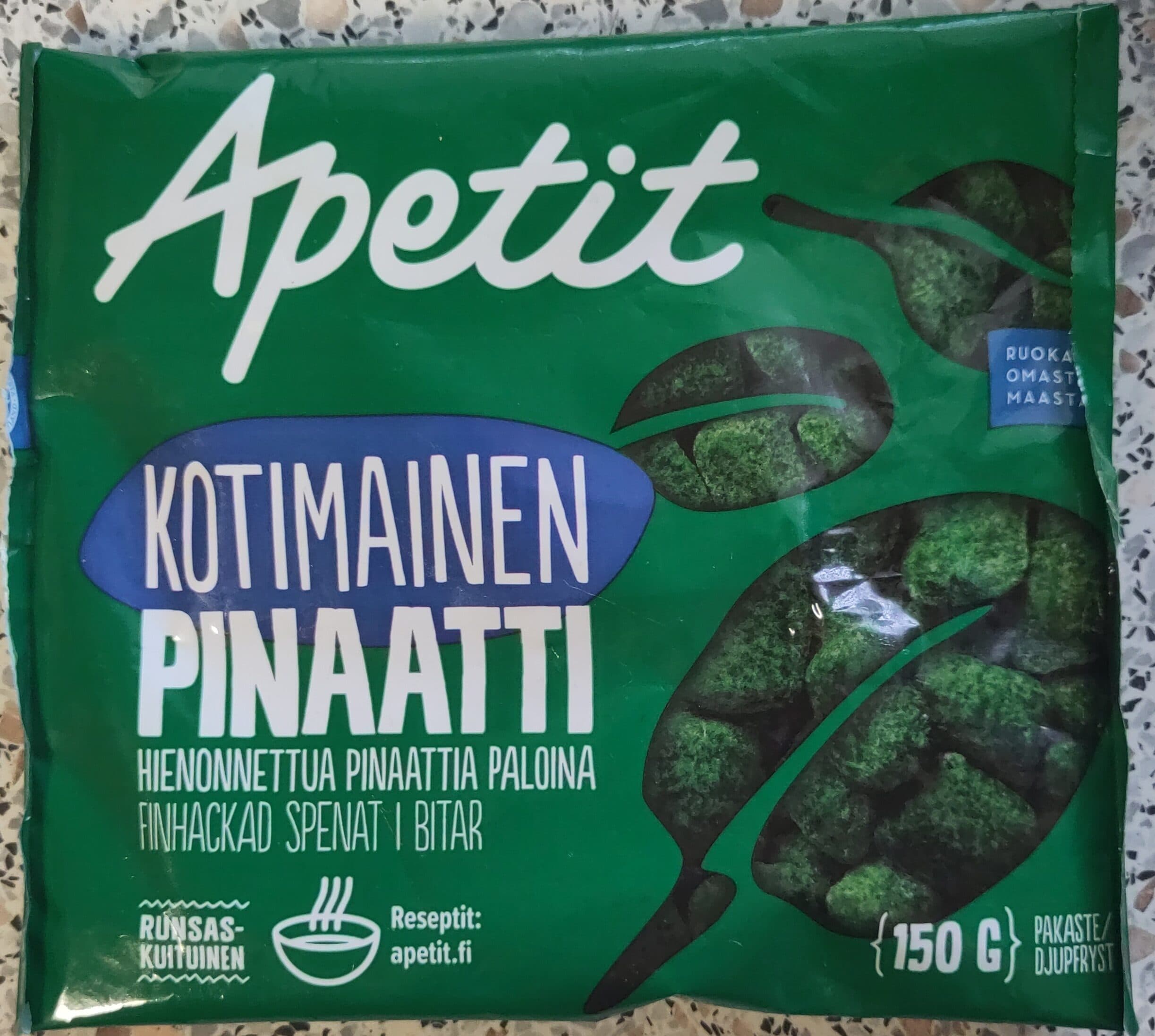 Apetit Pinaatti packshot