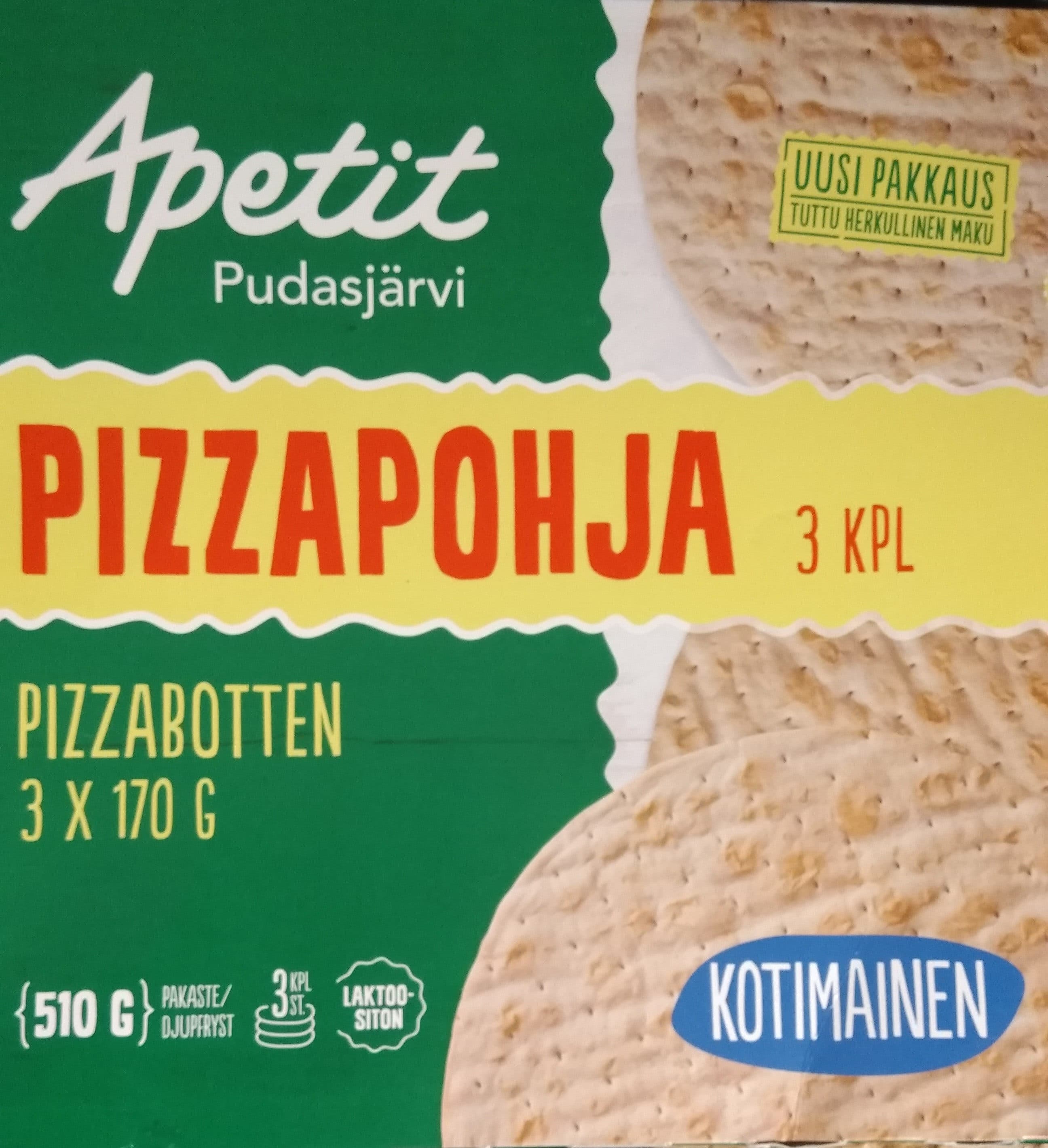 Apetit Pizzapohja packshot