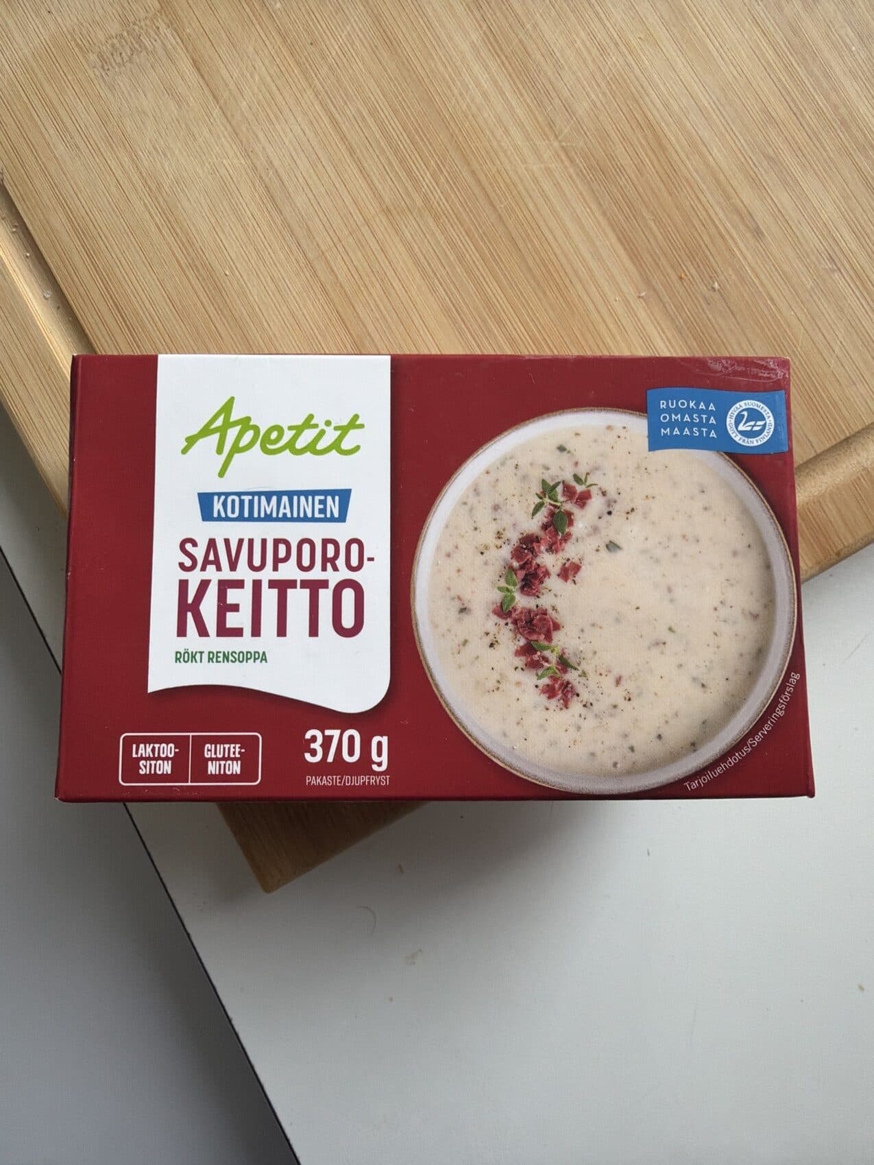 Apetit kotimainen Savuporo Keitto packshot