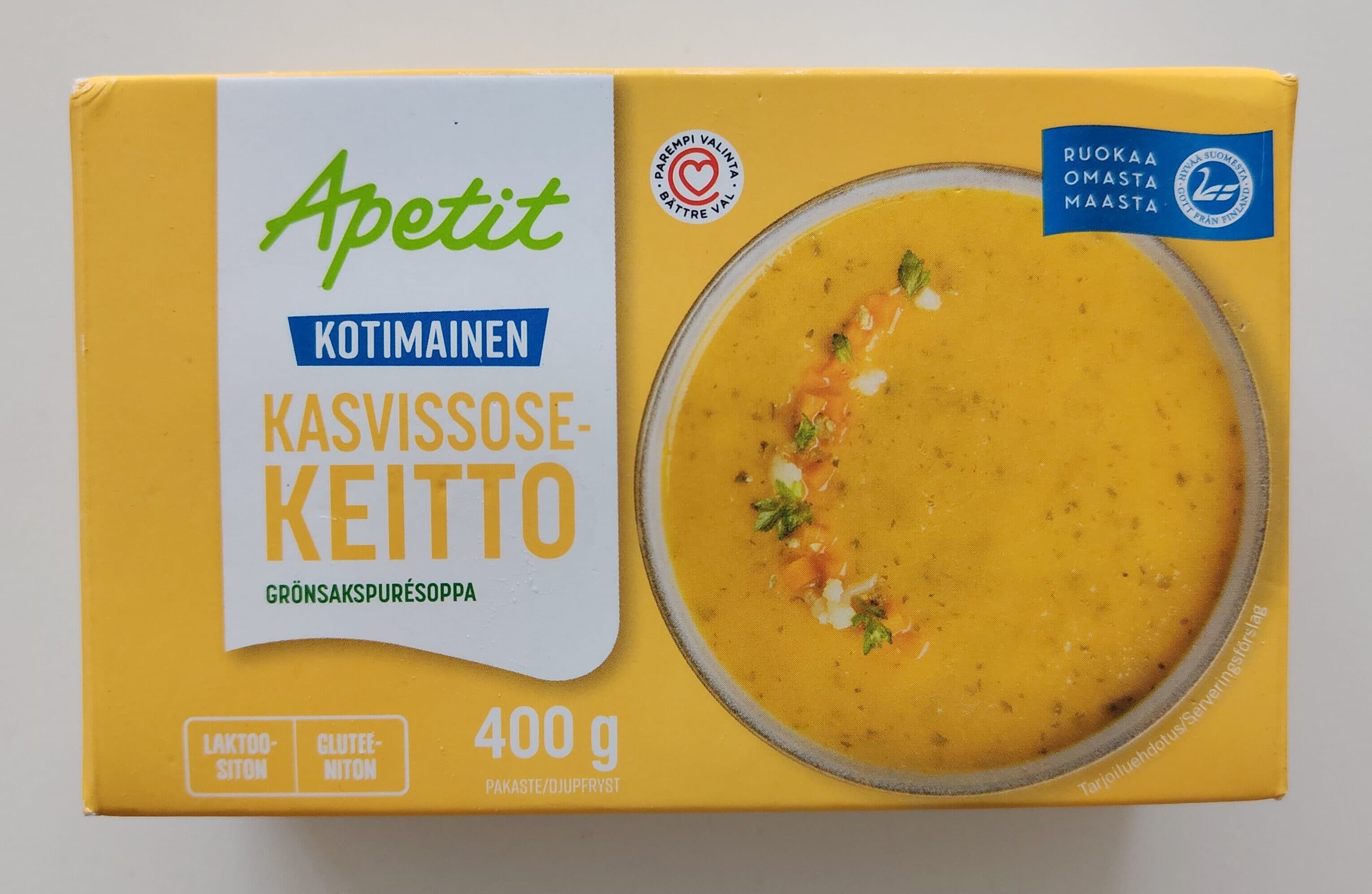 Apetit Kotimainen Kasvissosekeitto packshot