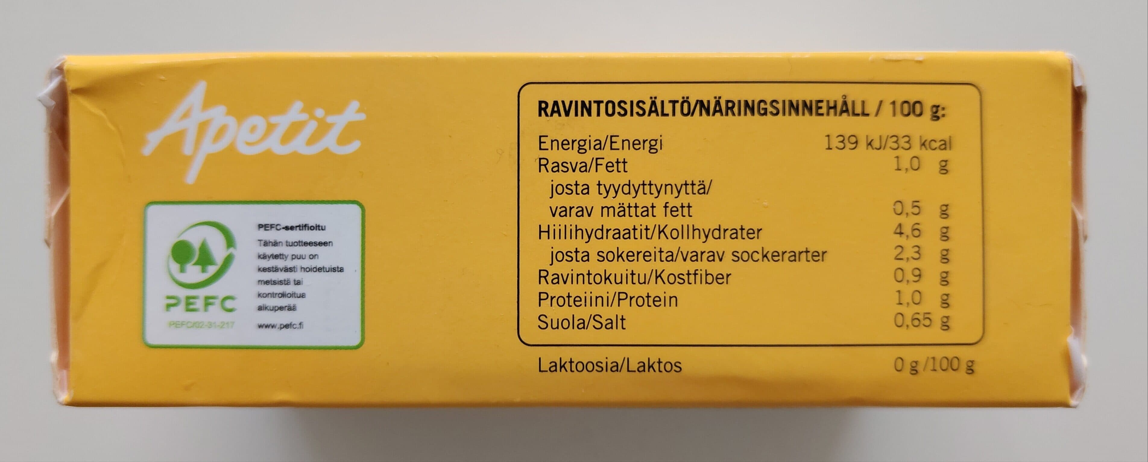 Apetit Kotimainen Kasvissosekeitto packshot