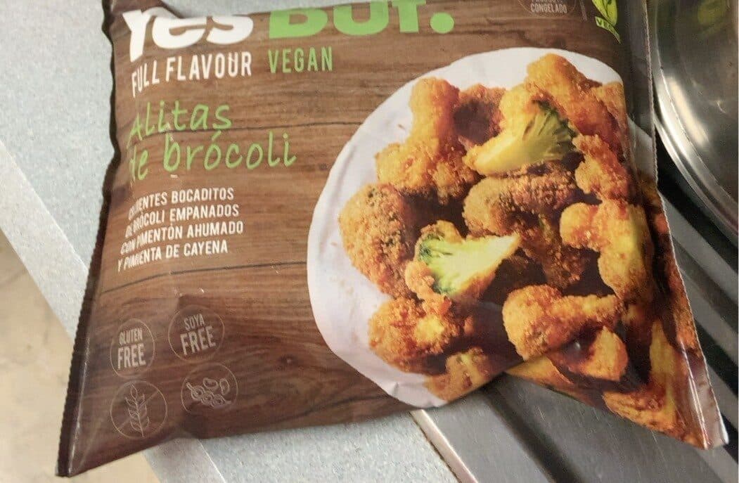 Alitas de brocoli packshot