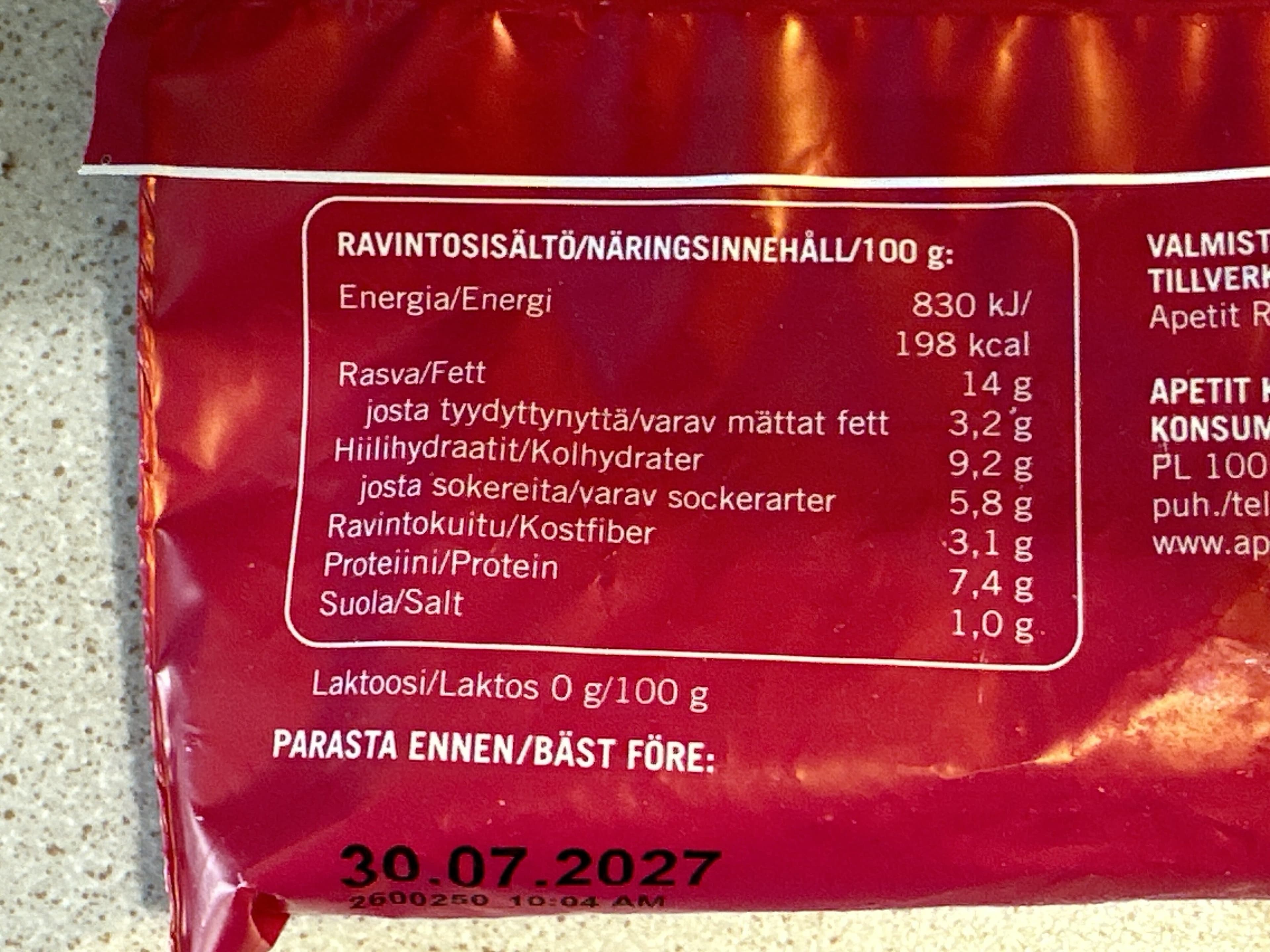 Apetit Punajuuripyörykät packshot
