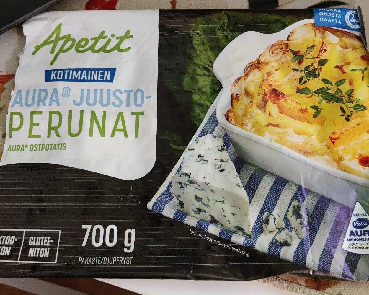 Apetit Aurajuustoperunat packshot