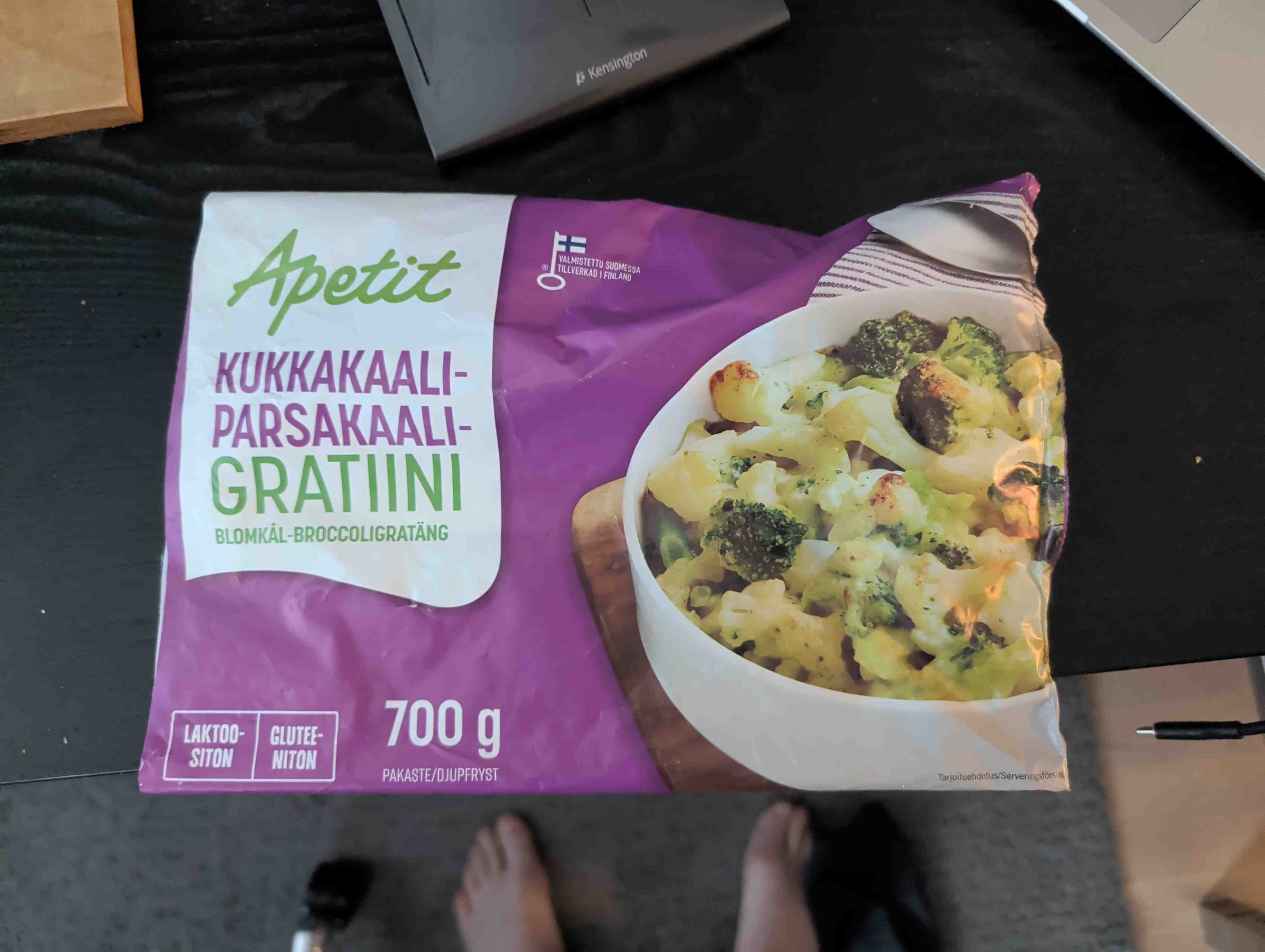 Apetit Kukkakaali-parsakaali-gratini packshot