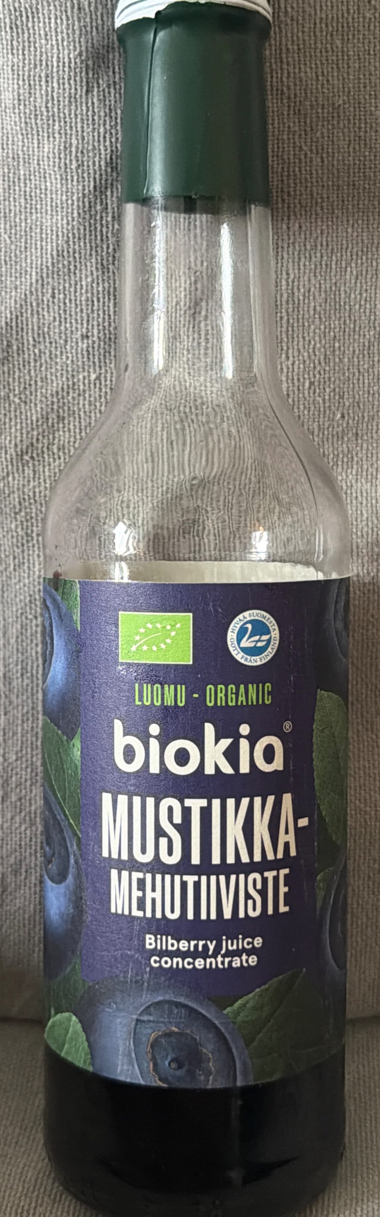 Biokia Jus concentré de myrtilles packshot