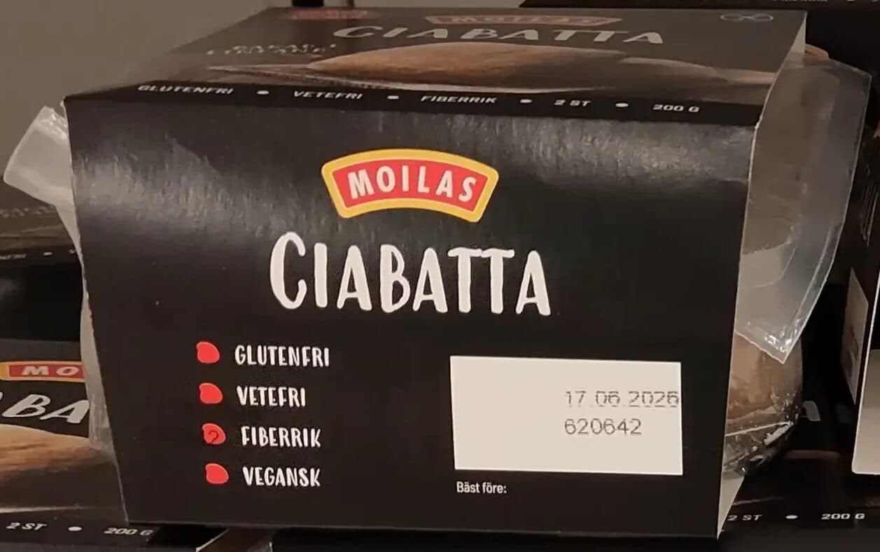 Moilas Ciabatta packshot