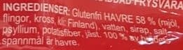 Moilas 100% Havrebröd packshot