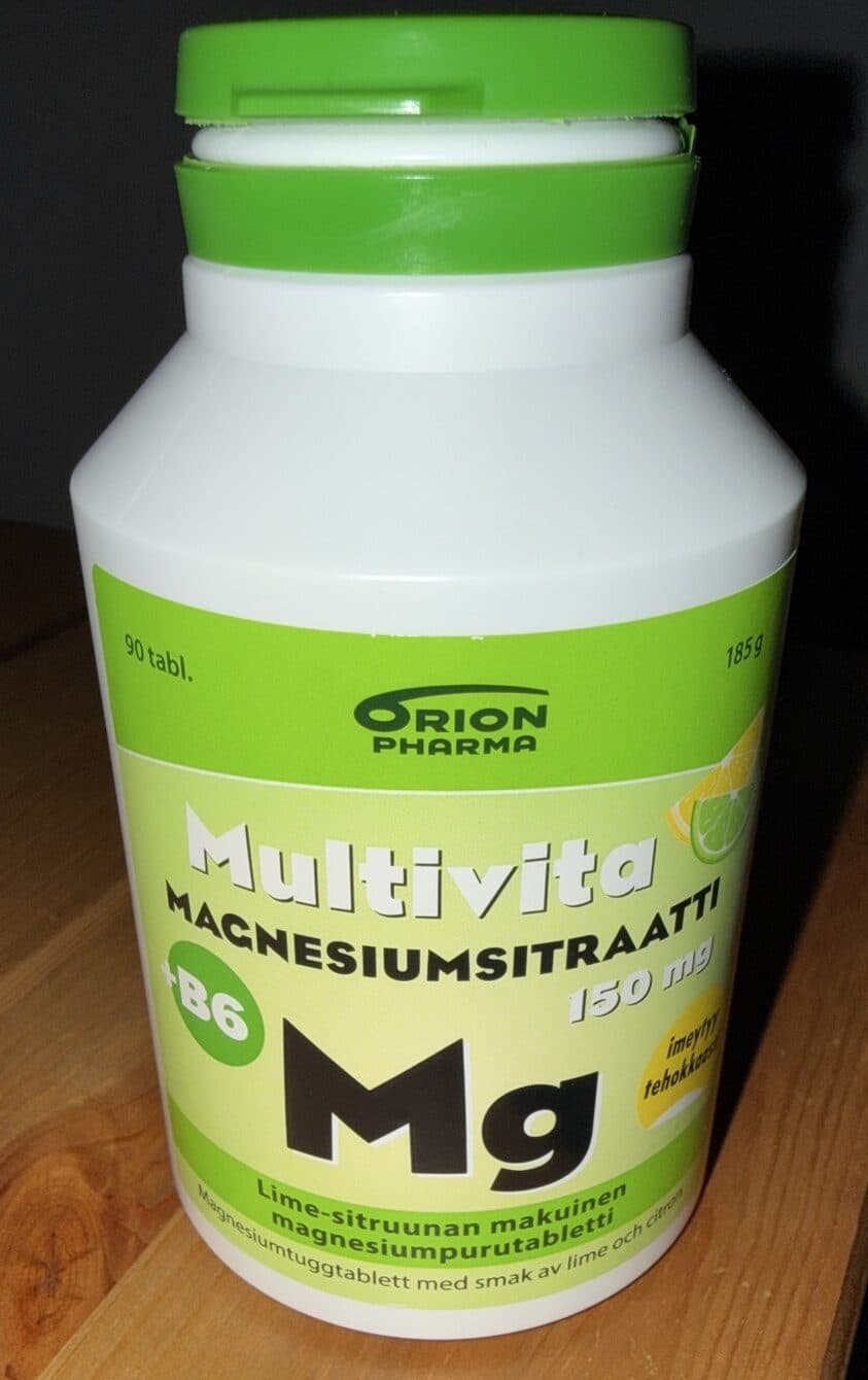 Orion Pharma Magnesiumsitraatti packshot