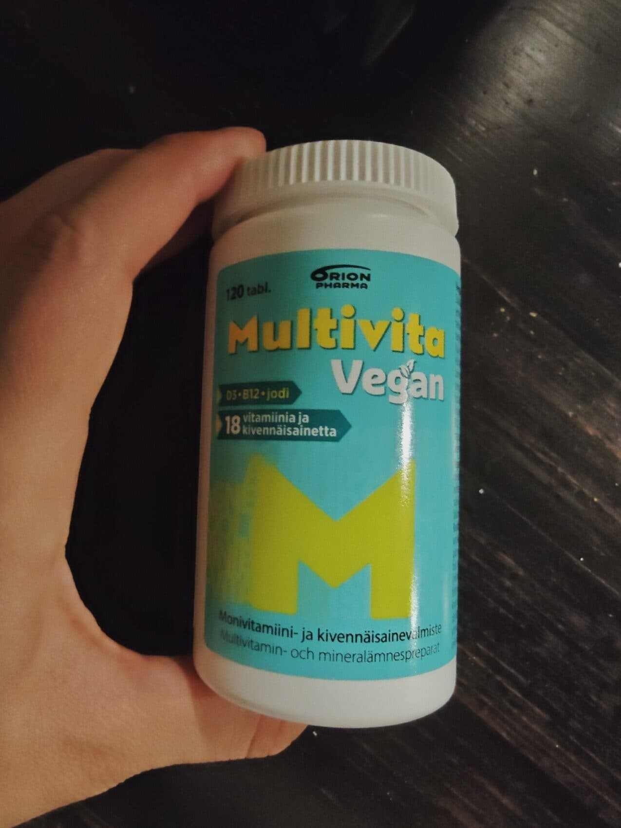 Orion Pharma Multivita Vegan packshot