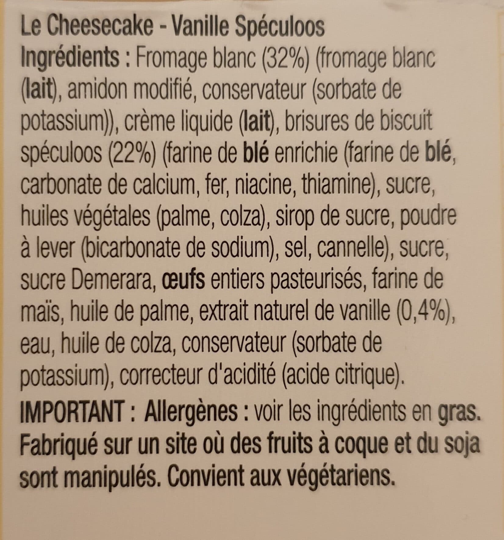 gü cheesecake vanille spéculoos packshot
