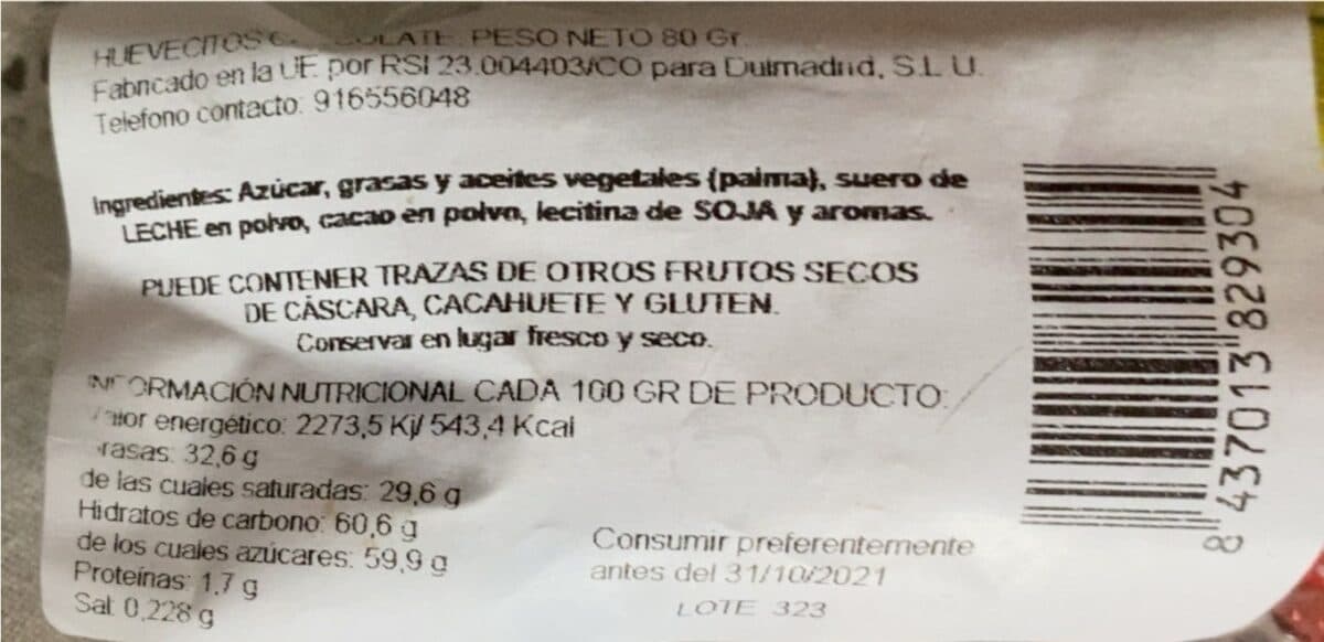 Casado Huevos de chocolate packshot