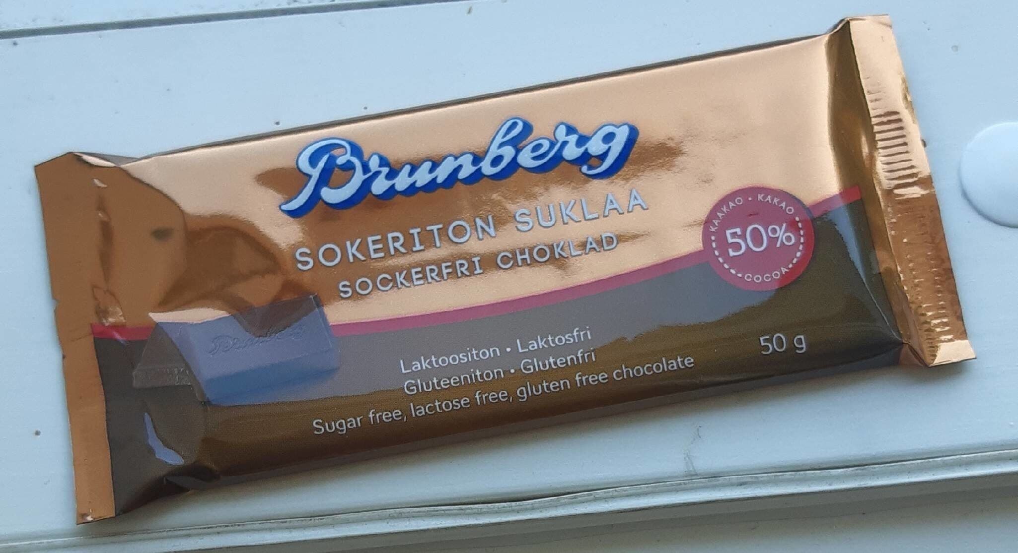Sokeriton Suklaa packshot