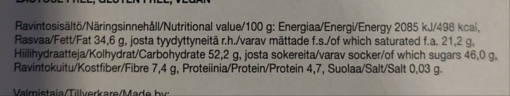 Brunberg Oy Cioccolatini da Porvoo packshot