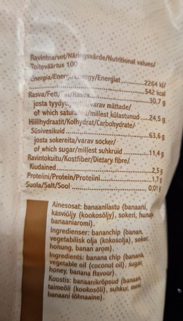 Salliselta Banaanilastu packshot