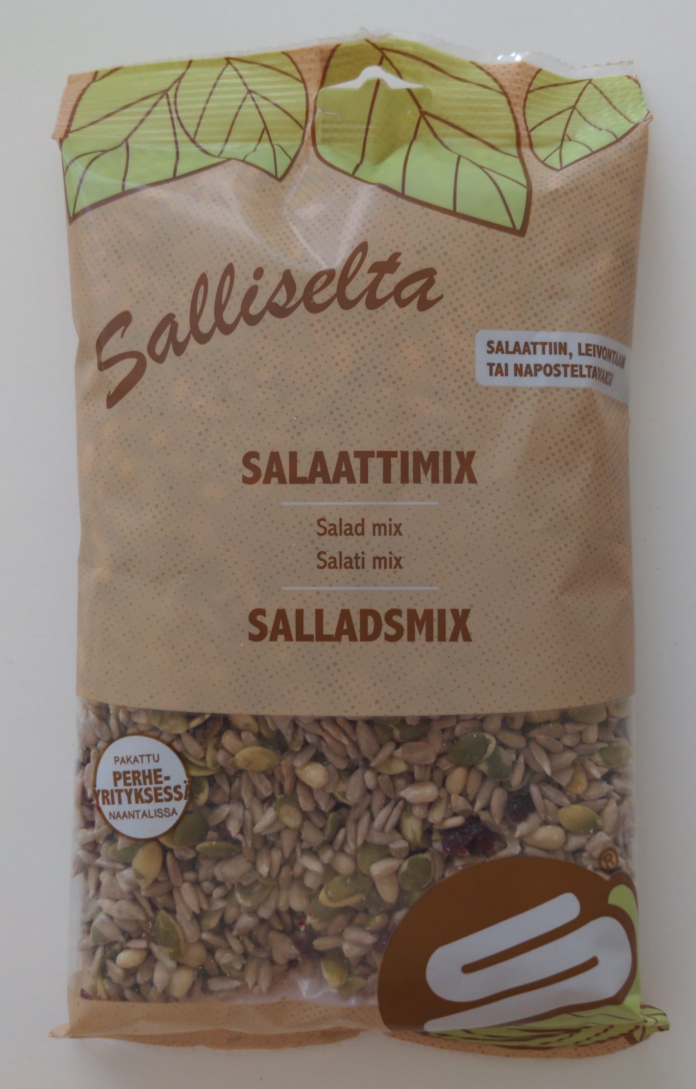 Salliselta 400g Salaatimix packshot