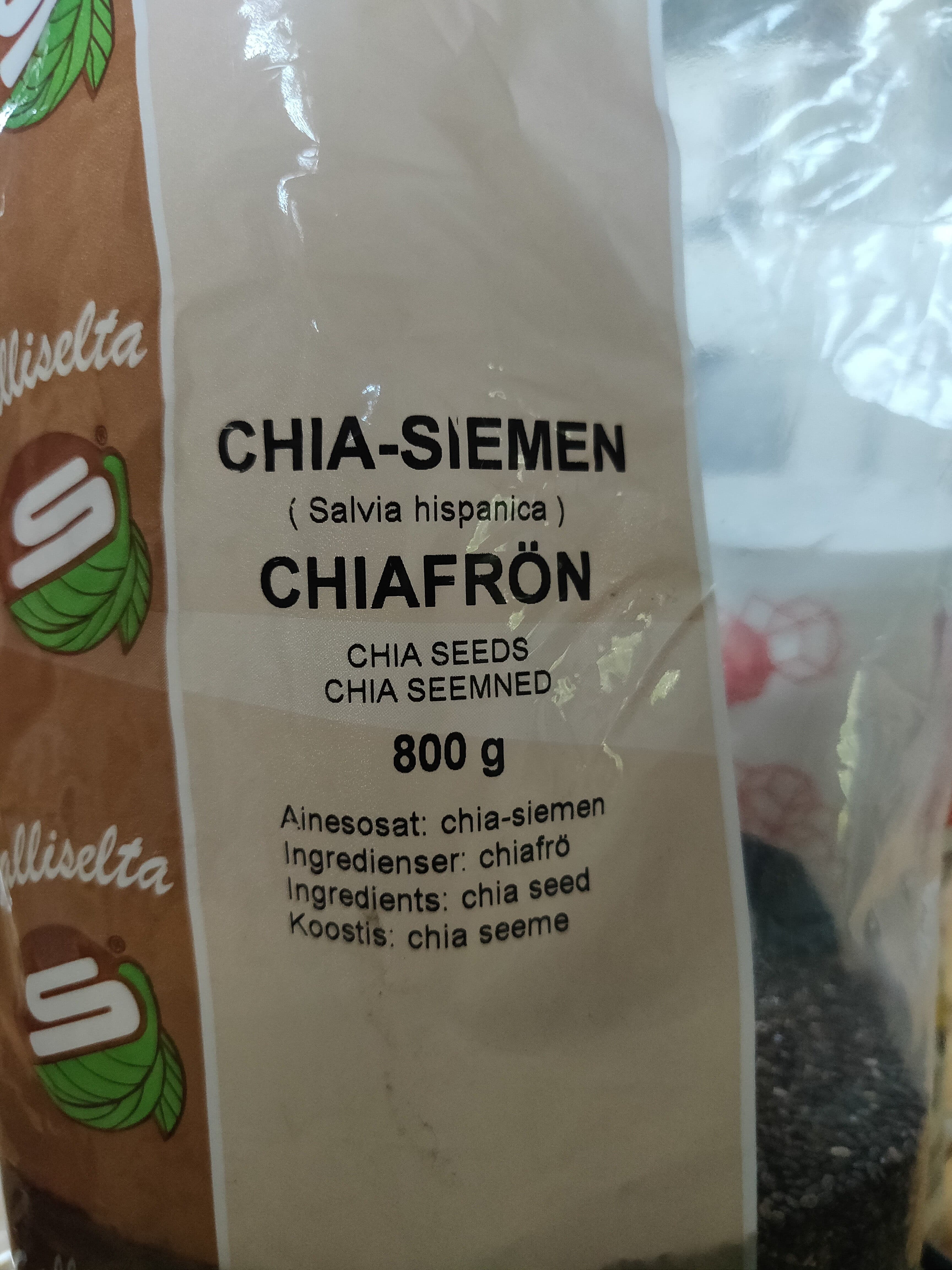 Salliselta Chiafrön packshot