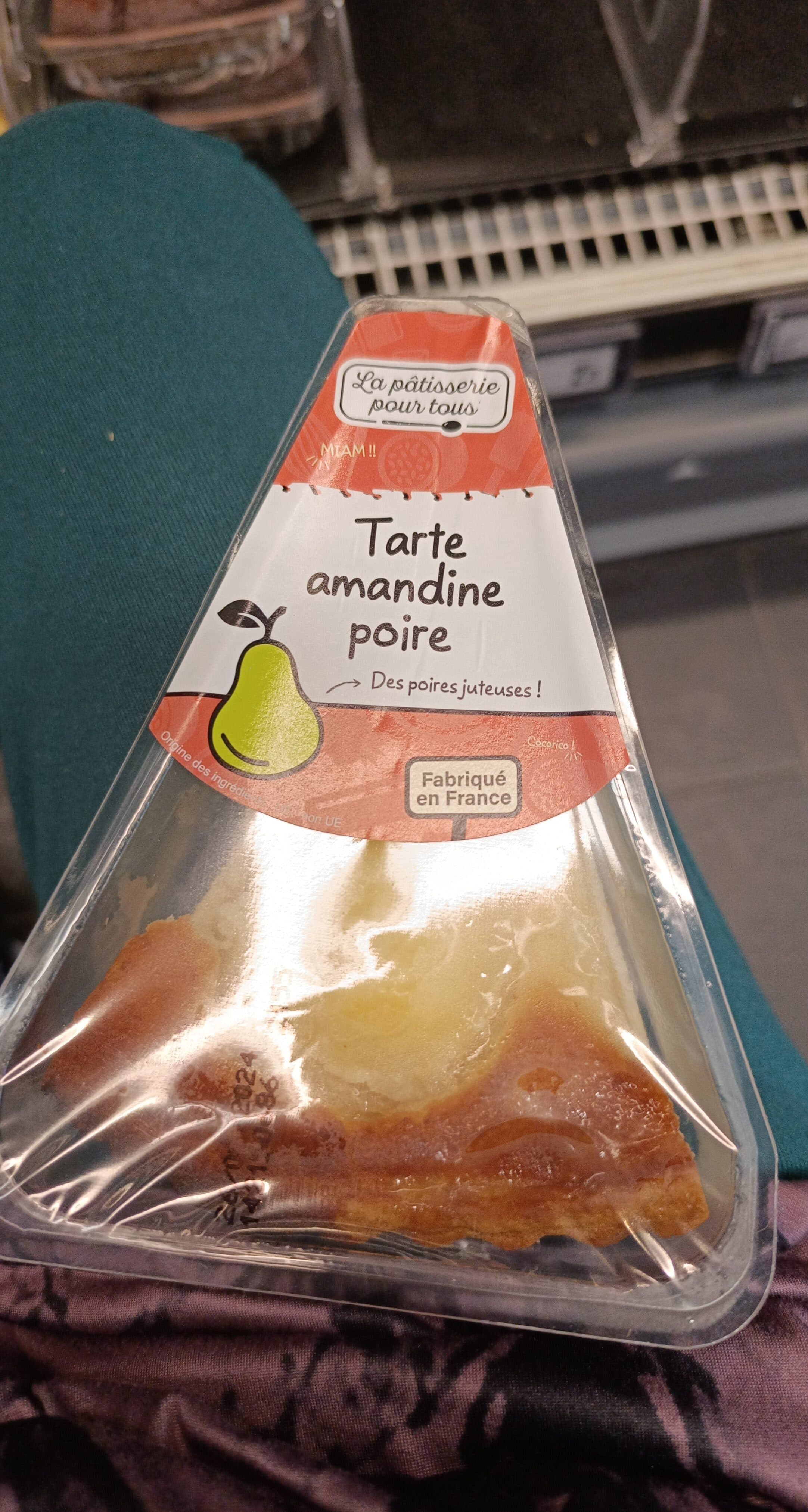 La Patisserie pour tous Tarte amandine poire packshot