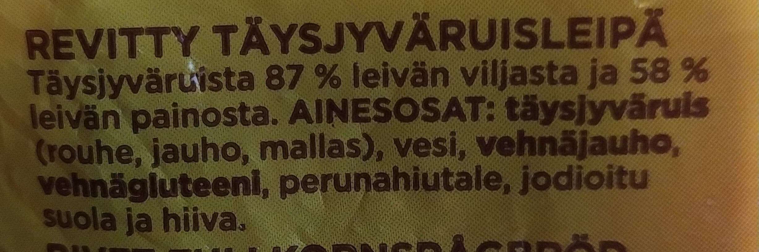 Vaasan Ruispalat packshot