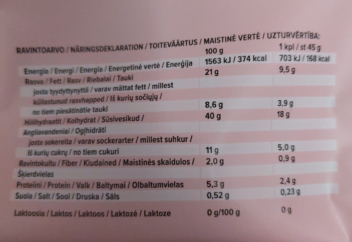 Vaasan Vadelmasydä Munkki packshot