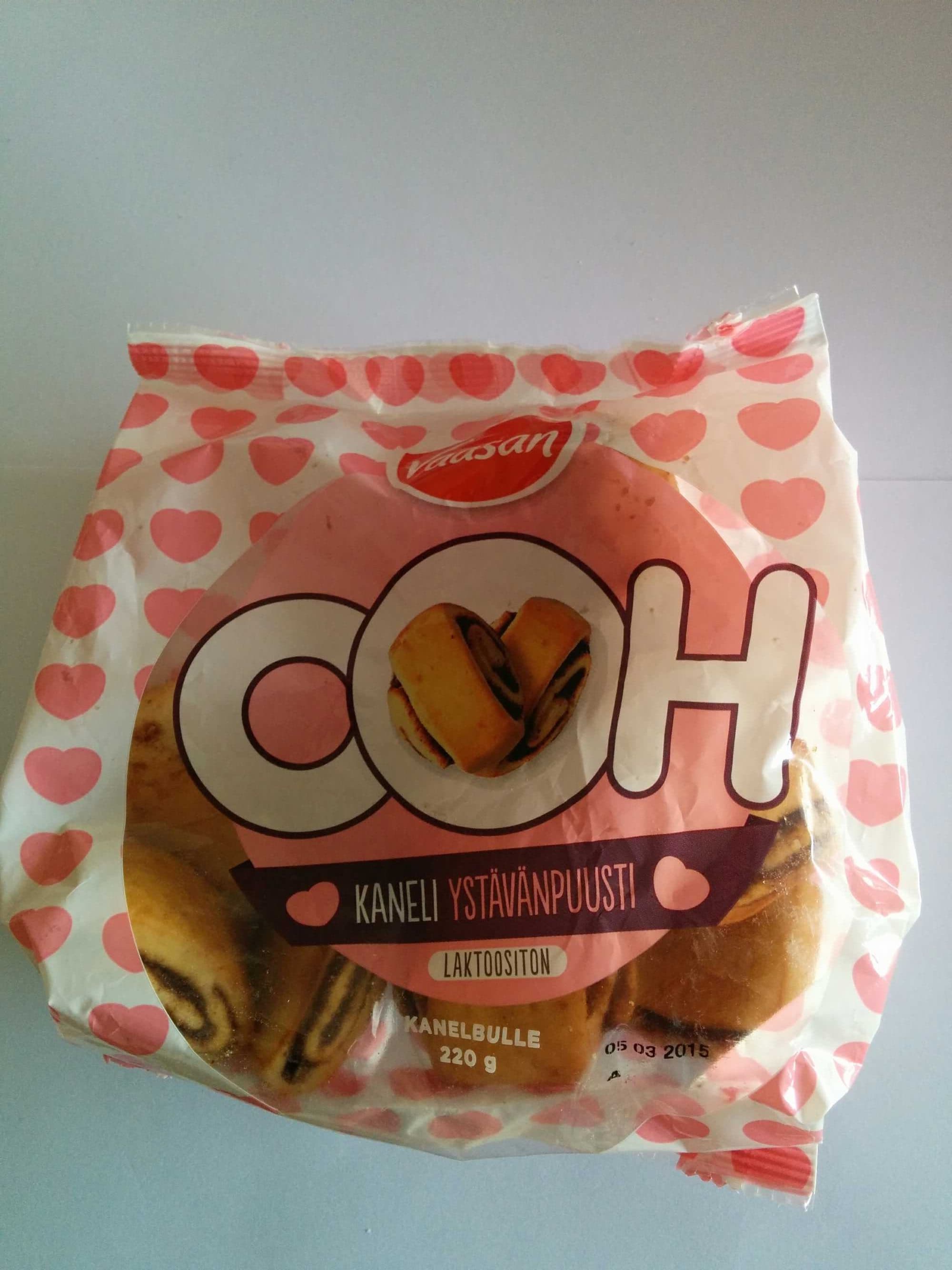 Vaasan Ooh kaneli ystävänpuusti packshot