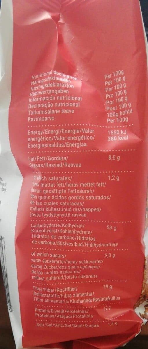 Finn Crisp Finn Crisp Snacks Seeds & Sea Salt packshot