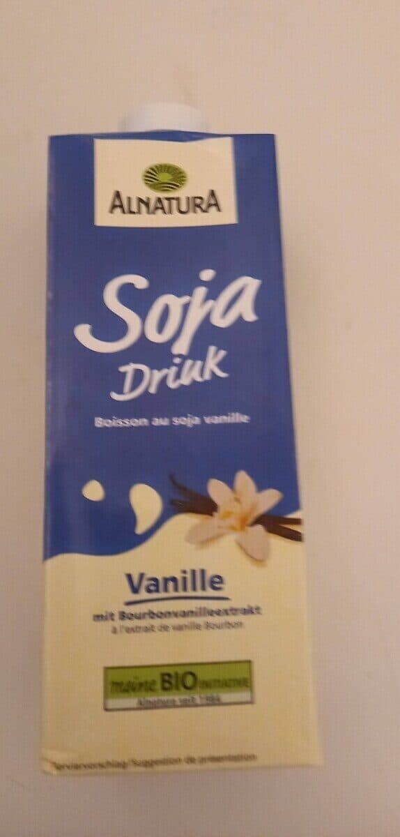 Boisson soja vanille packshot
