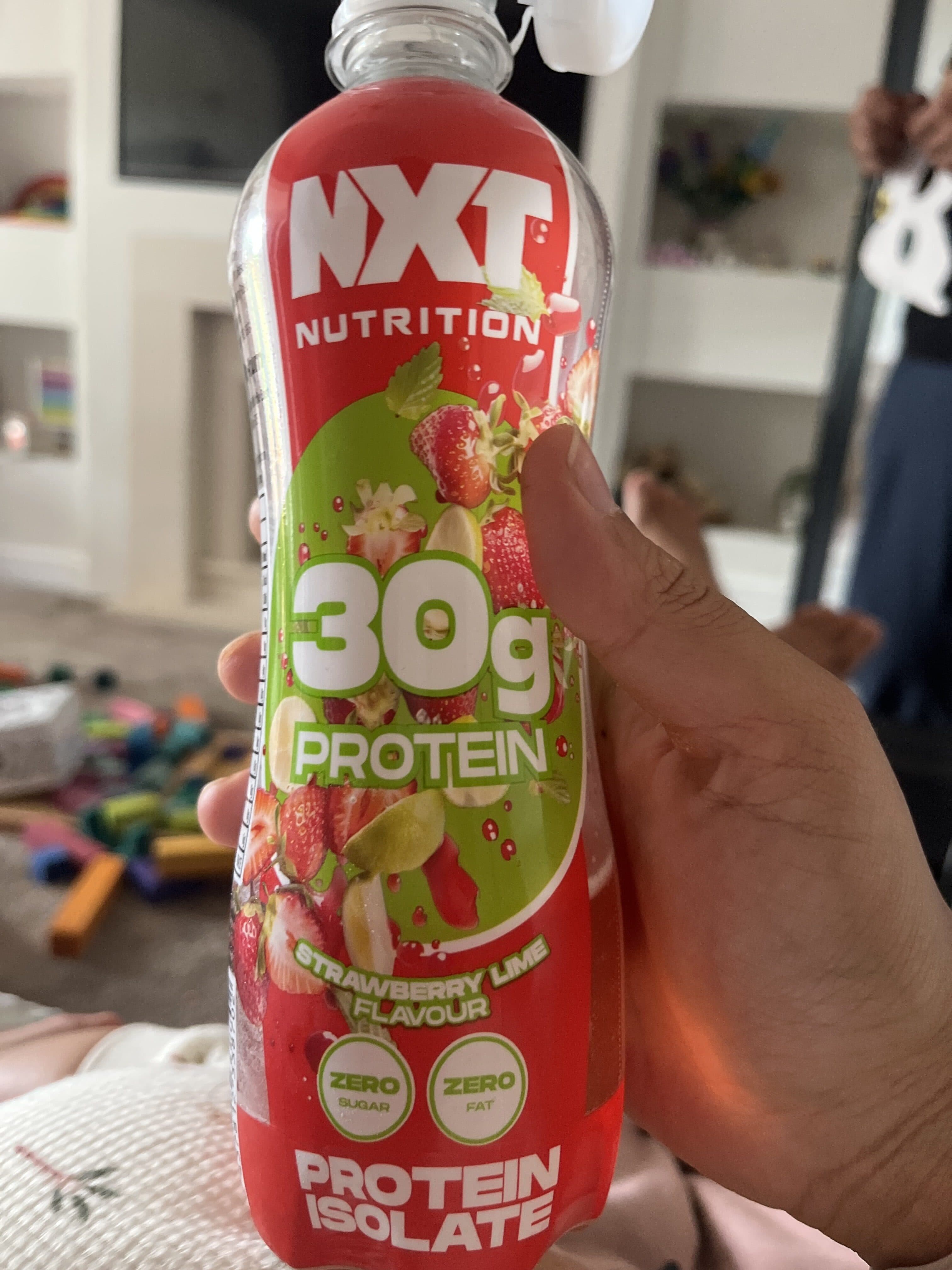 NXT Drink Strawberry Lime Protein Isolate packshot