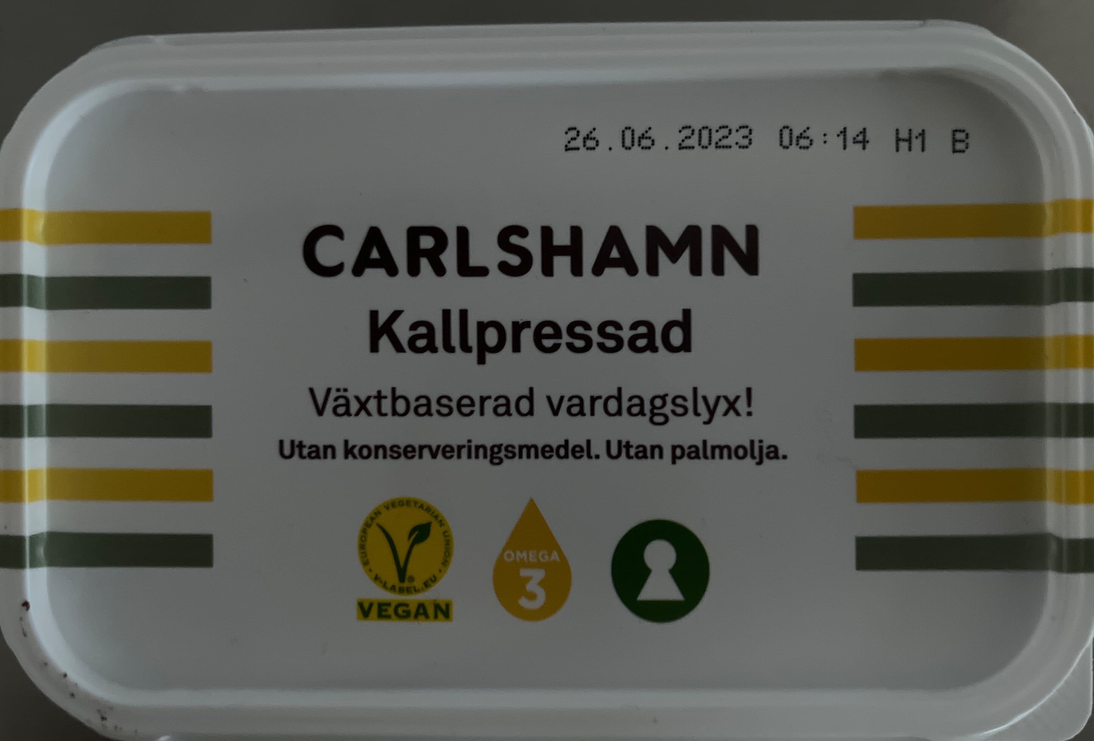 Carlshamn Kallpressad växtbaserad vardagslyx! packshot
