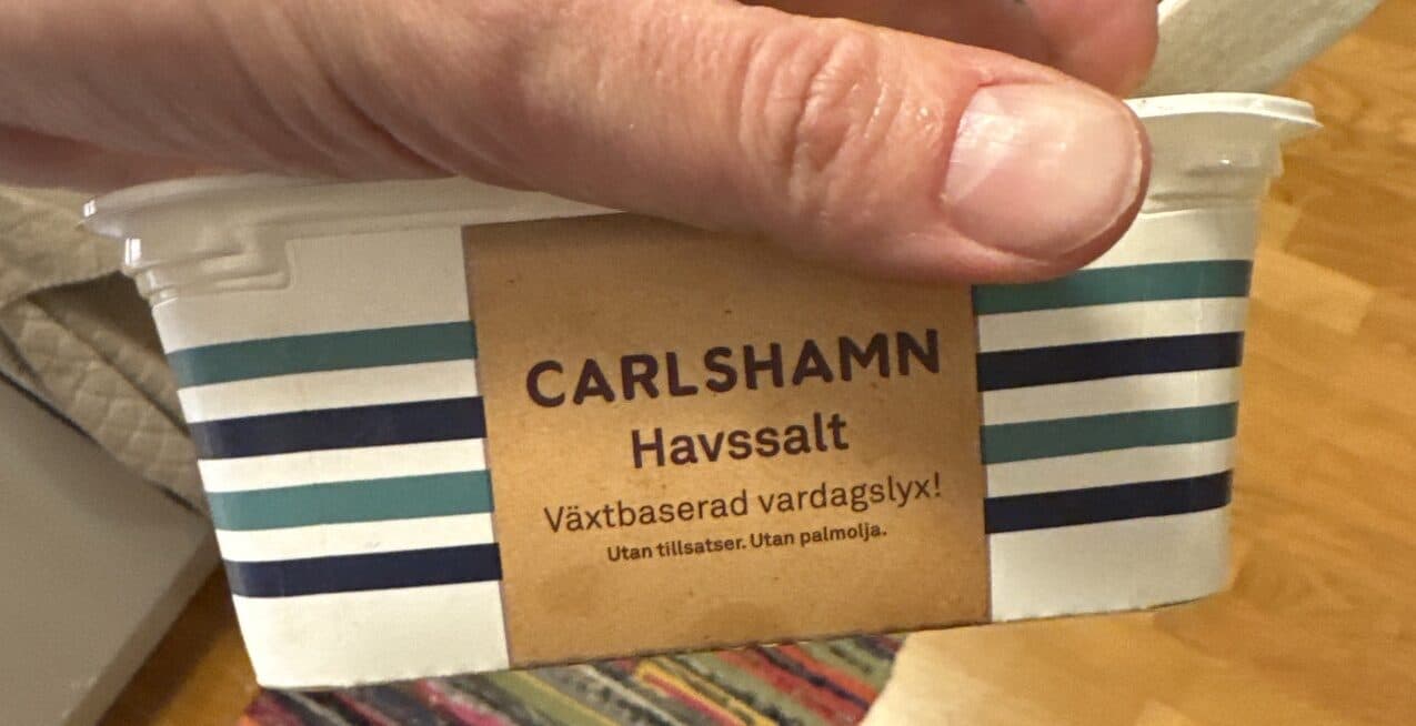 Carlshamn Margarin Havssalt Växtbaserad packshot